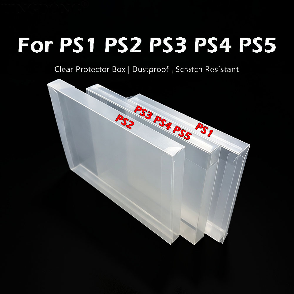Gaming Console Tv - กล่องป้องกันเกม PET ใส 1-10 ชิ้น สำหรับ