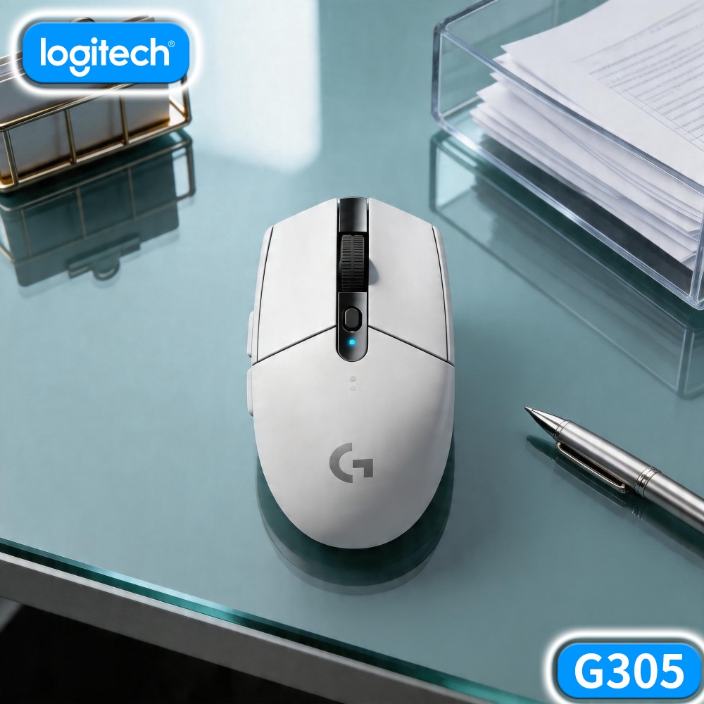 Gaming Console Buttons - G305 Logitech เมาส์สำหรับเกมเมอร์ PC และ Mac,