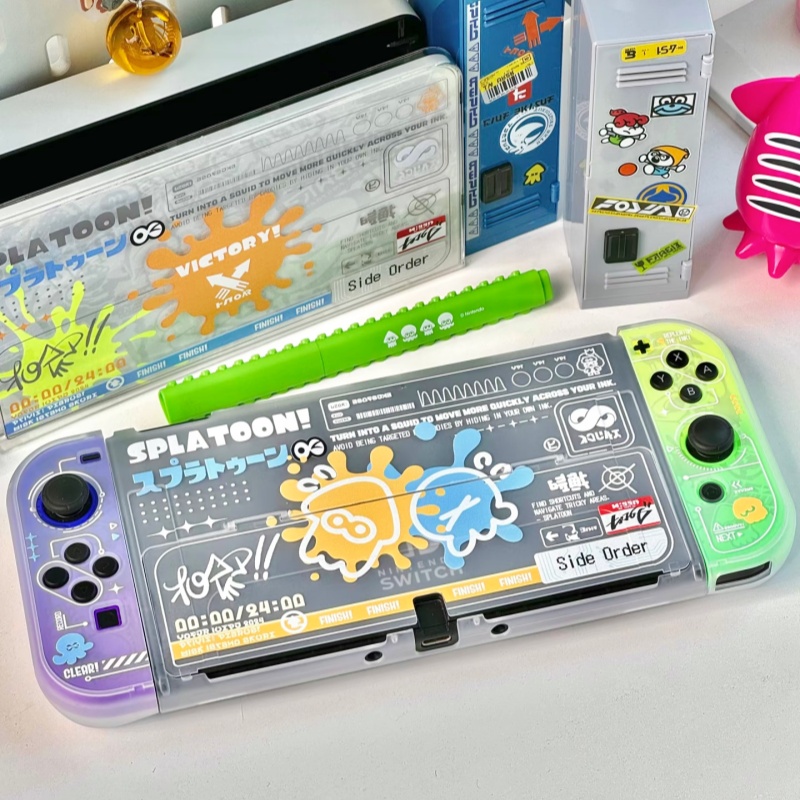 Gaming Console Tv - สแปลทูน 3 สวิตช์ 2 เจนเนอเรชั่น แยกส่วนบางเฉียบเคสป้องกัน