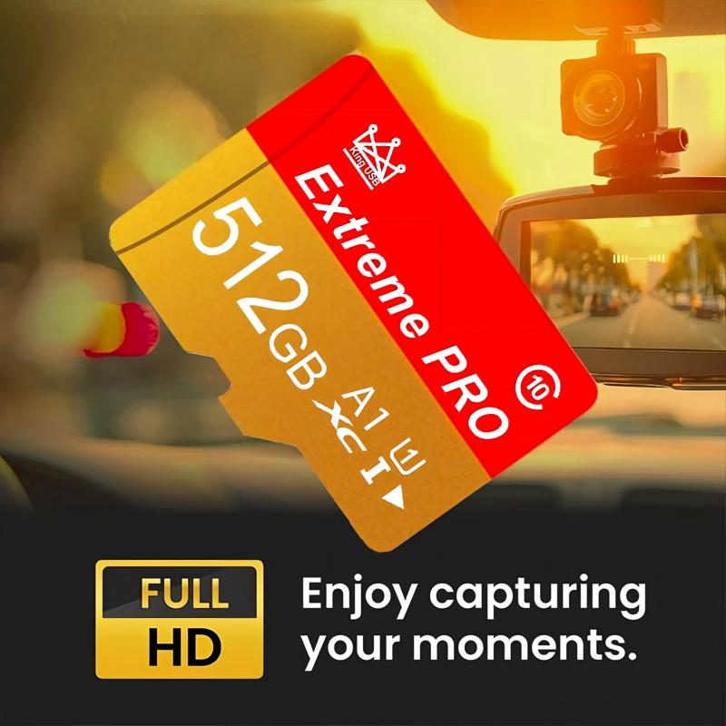 Gaming Console For Phone - การ์ดหน่วยความจำทนทาน 512GB Micro TF SD Card