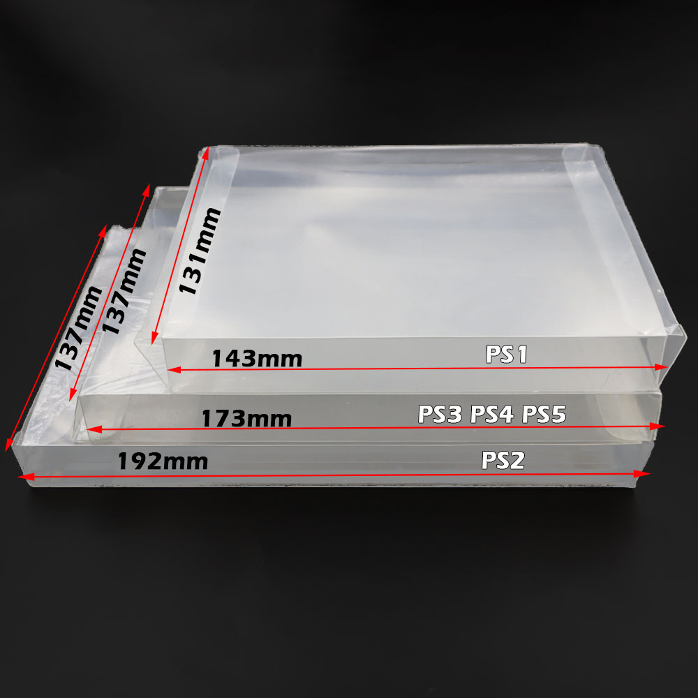 กล่องป้องกันเกม PET ใส 1-10 ชิ - Gaming Console Tv บทวิจารณ์และราคา