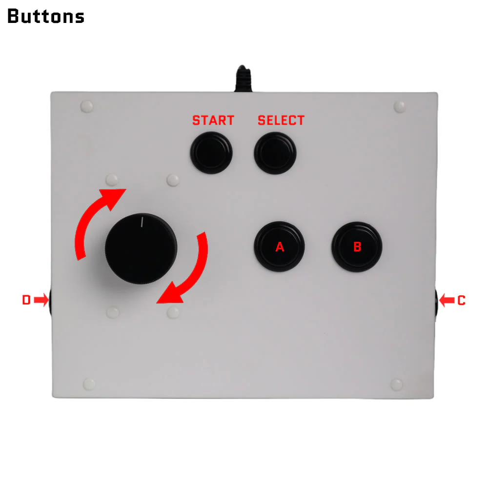 ซ้าย/ขวามือเค้าโครงเกมคอนโซลอา - Gaming Console Buttons บทวิจารณ์และราคา