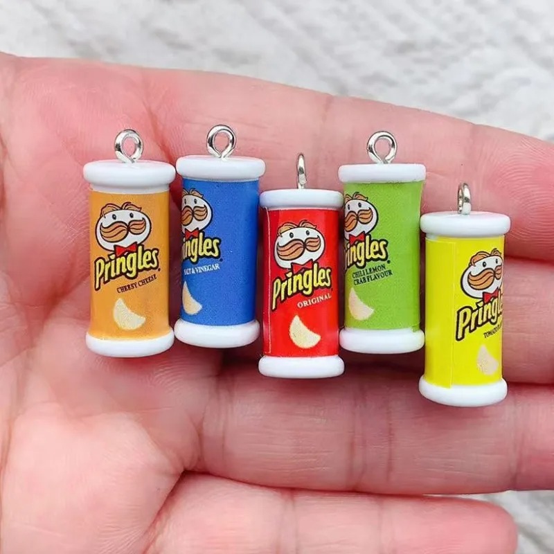 10pcs การจําลอง 3D มันฝรั่งชิป - Gaming Console Keychain บทวิจารณ์และราคา