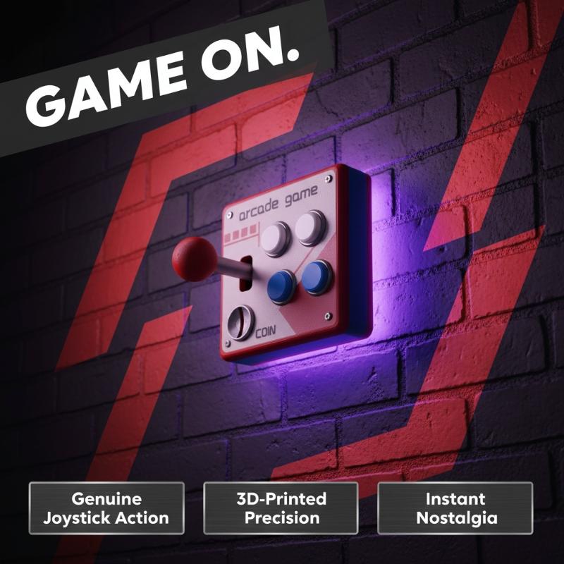แผ่นสวิตช์ปุ่มเกมอาร์เคดสไตล์เ - Gaming Console Buttons บทวิจารณ์และราคา